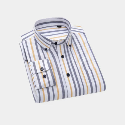 Premium Full Sleeves Striped Shirt 100% High Quality Combo Pack Of 3