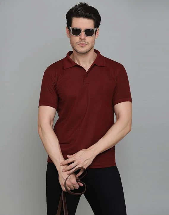 Combo Pack Of 4 – Men’s Polo Neck T-Shirts