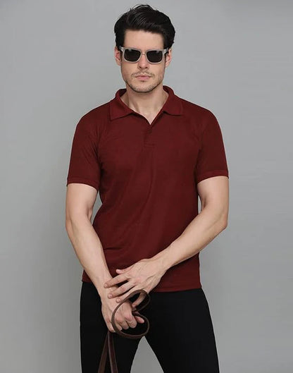 Combo Pack Of 4 – Men’s Polo Neck T-Shirts