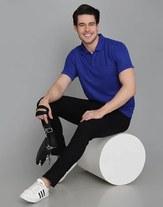 Combo Pack Of 4 – Men’s Polo Neck T-Shirts