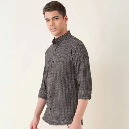 Stylish Branded Casual Shirts with Full Sleeves and Chinese Collar