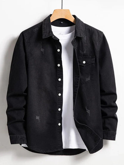 Casual Denim Shirt For Men (Pack of 3)