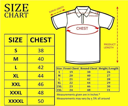 Combo Pack Of 4 – Men’s Polo Neck T-Shirts